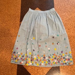 Suno pom pom skirt